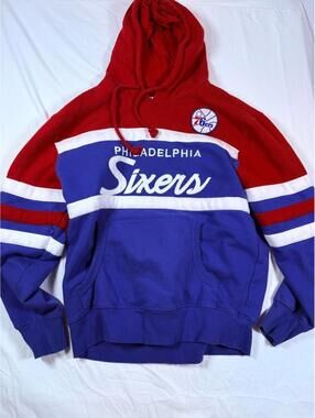 Philadelphia 76ers Mitchell & Ness Hoodie Sweatshirt XL